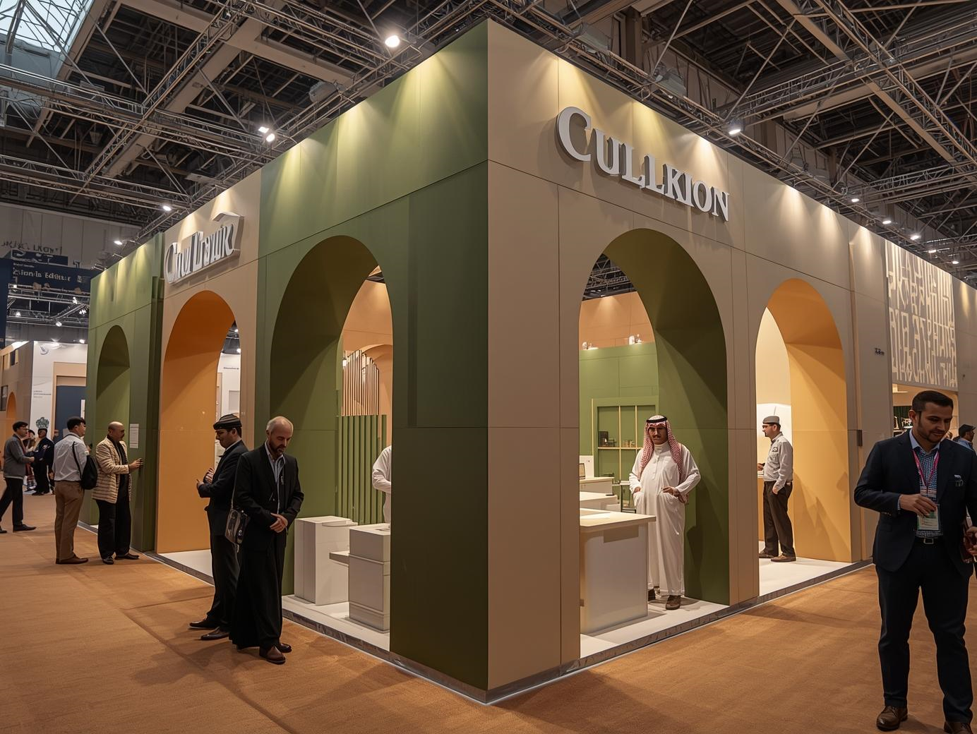 سر انجذاب الزوار إلى جناحك في معارض الرياض: هل الألوان والإضاءة كافية؟