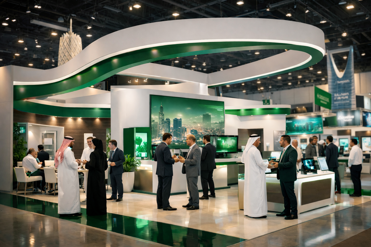 دليل 2026 لجذب الزوار في المعارض بالسعودية مع جروبلين